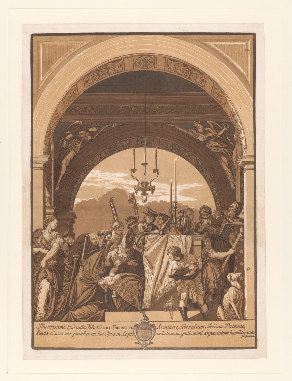 Presentación de Cristo en el templo
Obras de arte de maestros venecianos (título de la serie)
Opera selectiva (título de la serie) de John Baptist Jackson