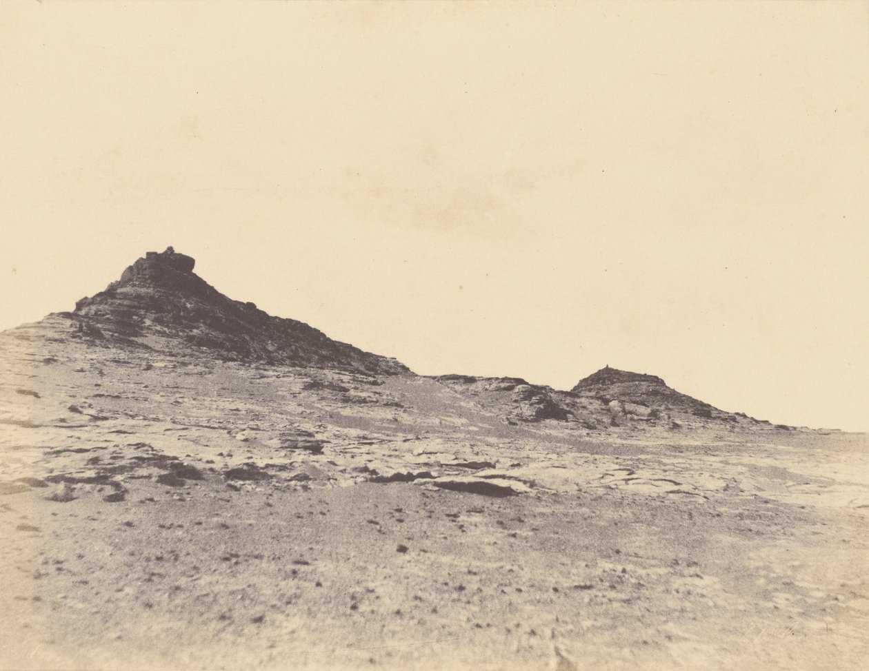 [Estudios de campo cerca de Gebel Abousir, segunda catarata]. de John Beasley Greene