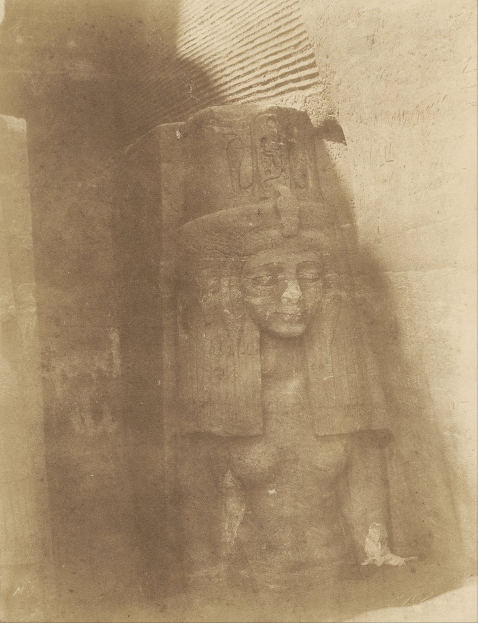 Speos de Ehre en Abu Simbel, Estatua de Mujer de John Beasly Greene
