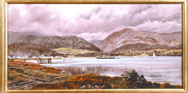 Muelle de Brodick, 20 de agosto de 1886 de John Brett