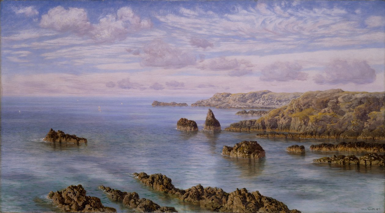 Costa sur de Guernesey de John Brett