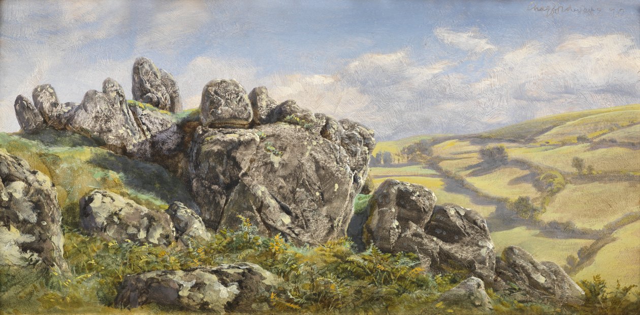 Estudio para Chagford de John Brett