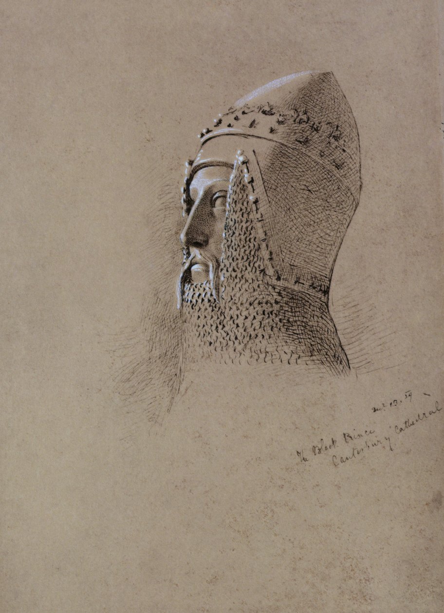 El Príncipe Negro (1330-76) de John Brett