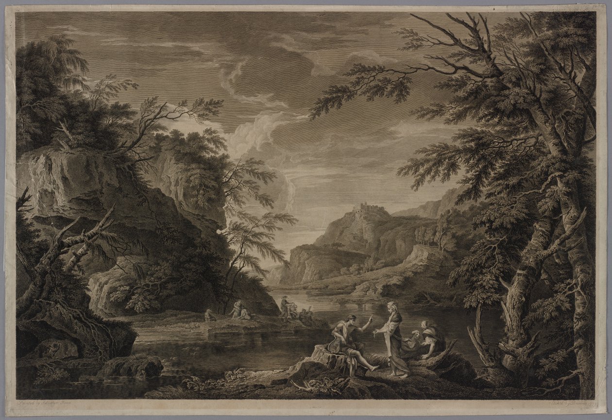 Apolo y la Sibila, 1779 de John Browne