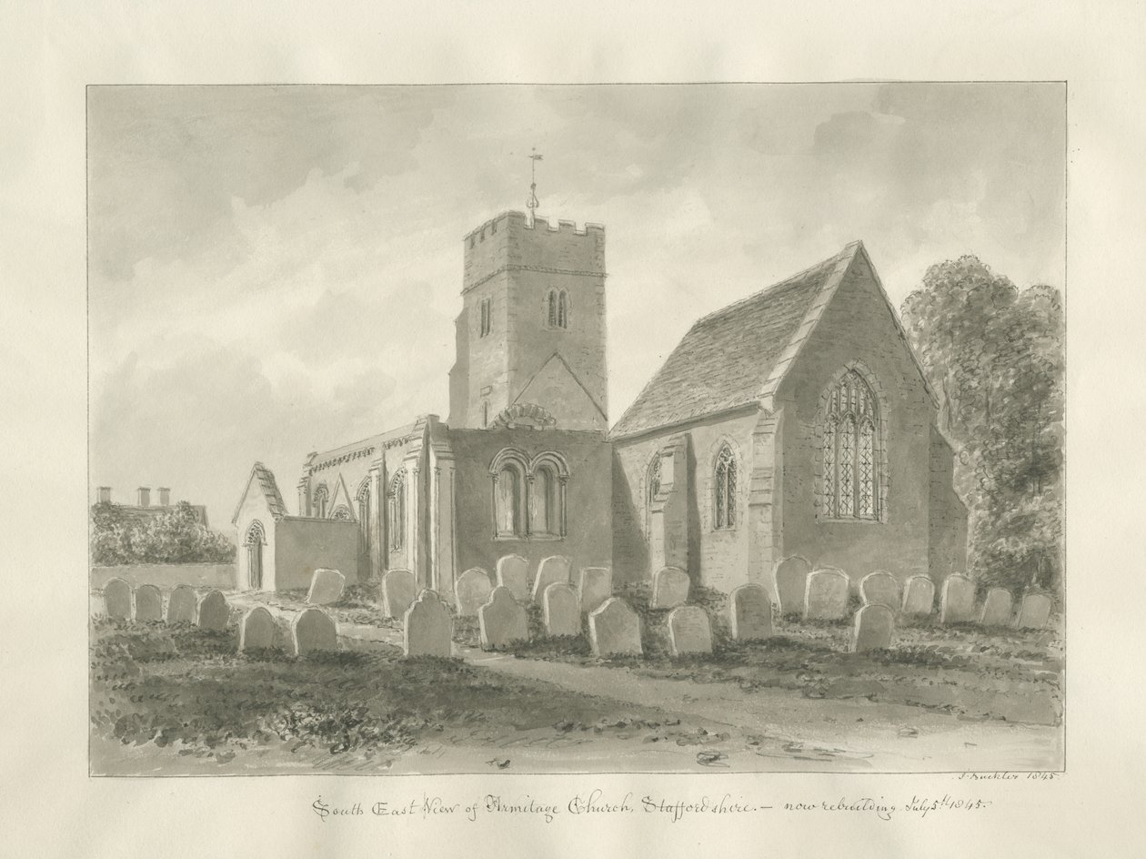 Iglesia de Armitage de John Buckler