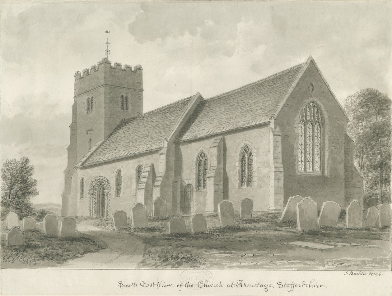 Iglesia de Armitage de John Buckler