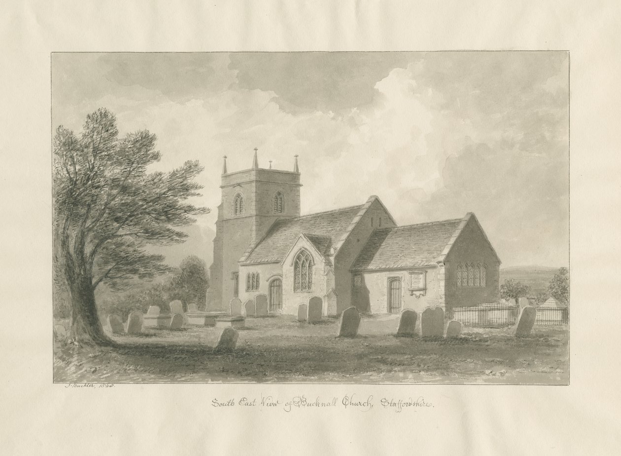 Iglesia de Bucknall de John Buckler
