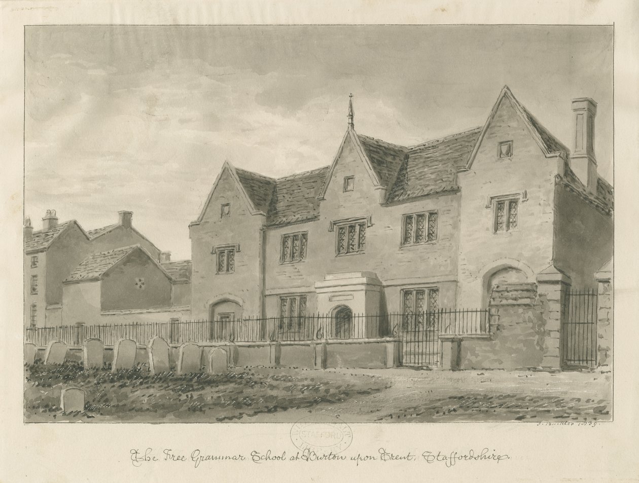Burton-upon-Trent - Escuela de Gramática de John Buckler