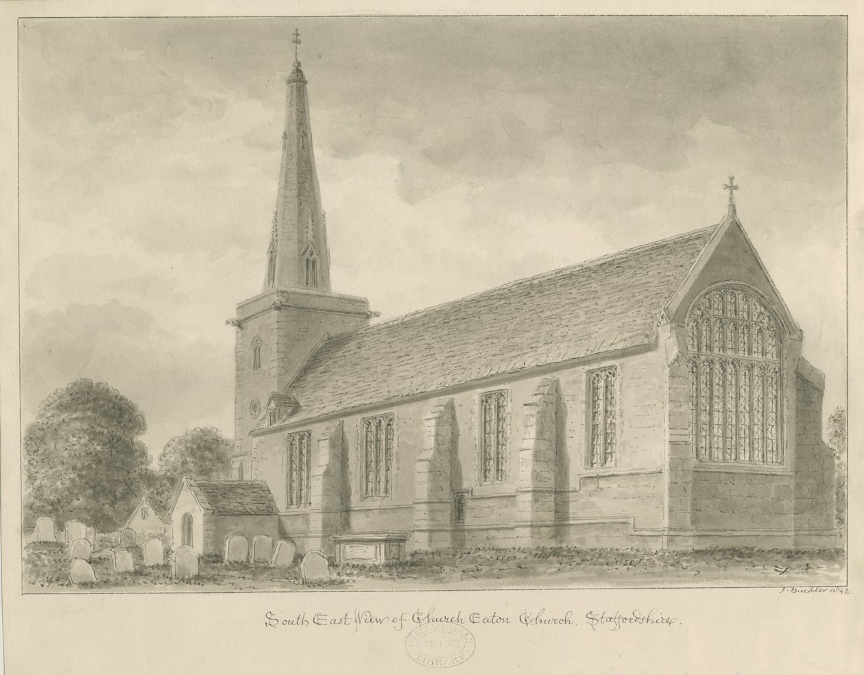 Iglesia de Church Eaton de John Buckler