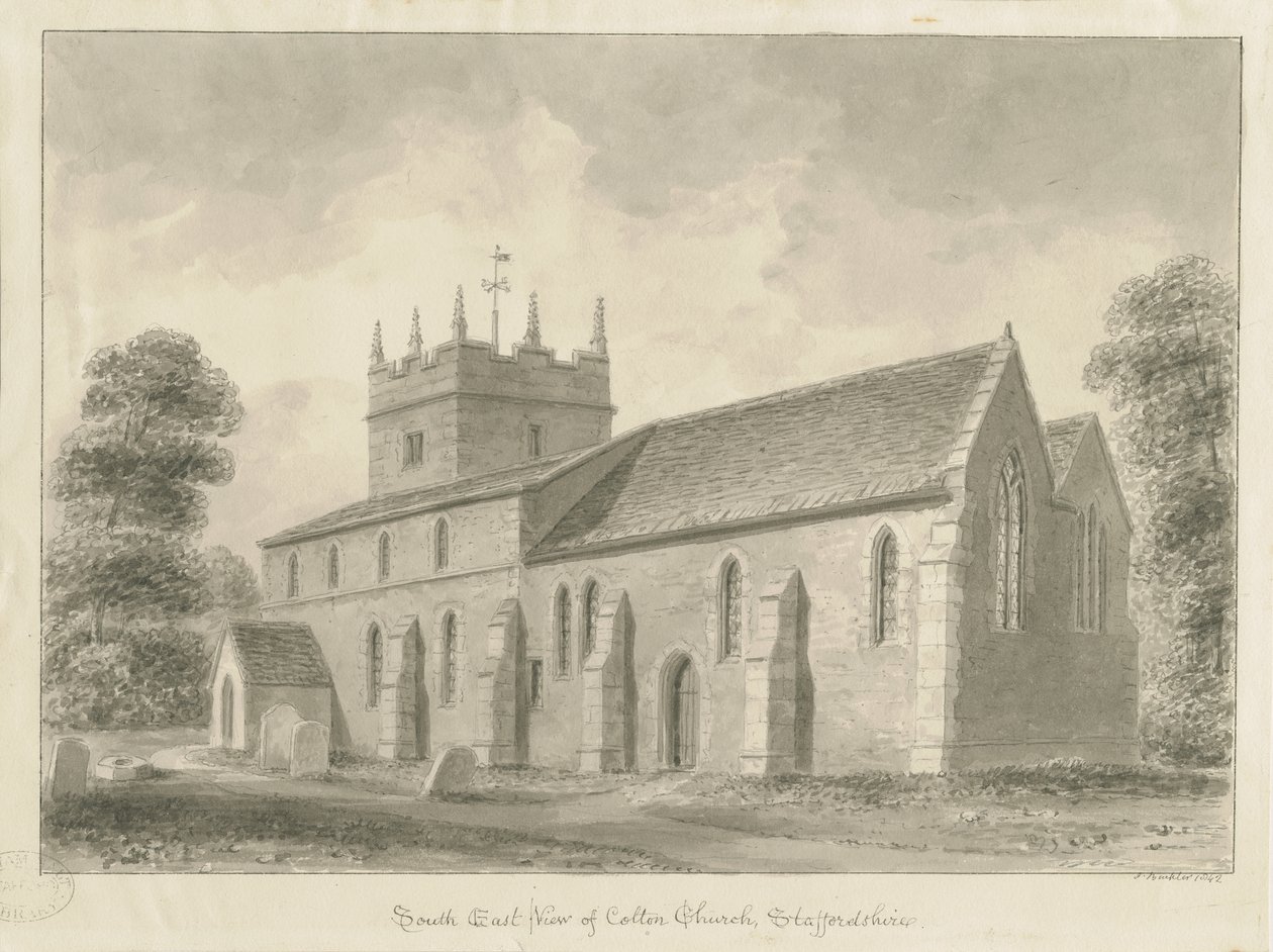 Iglesia de Colton de John Buckler