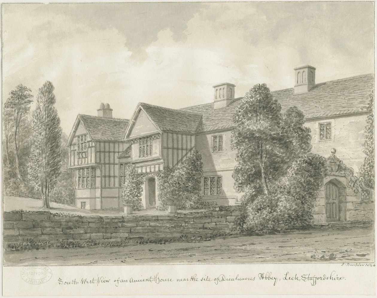 Abadía de Dieulacres - Casa Antigua de John Buckler