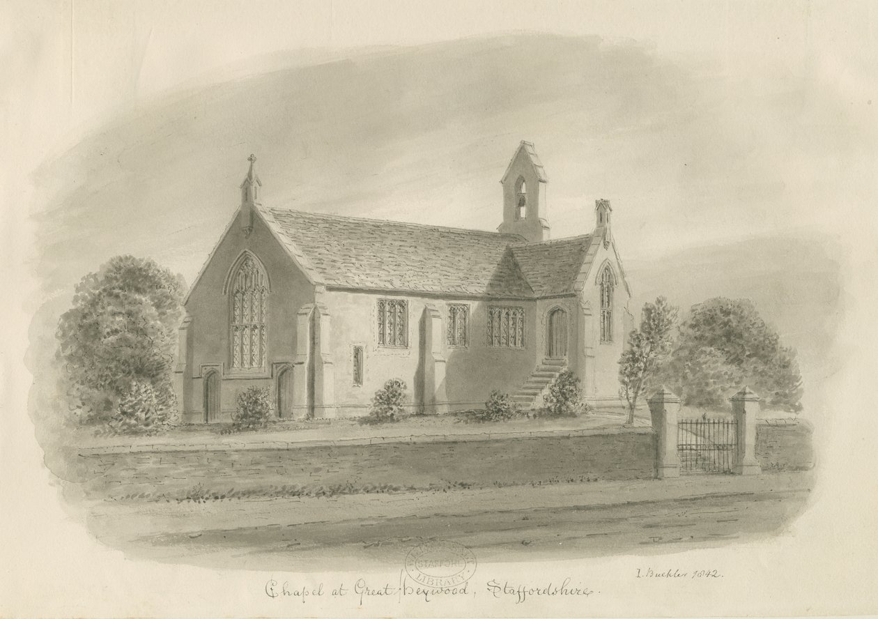 Capilla de Great Haywood de John Buckler