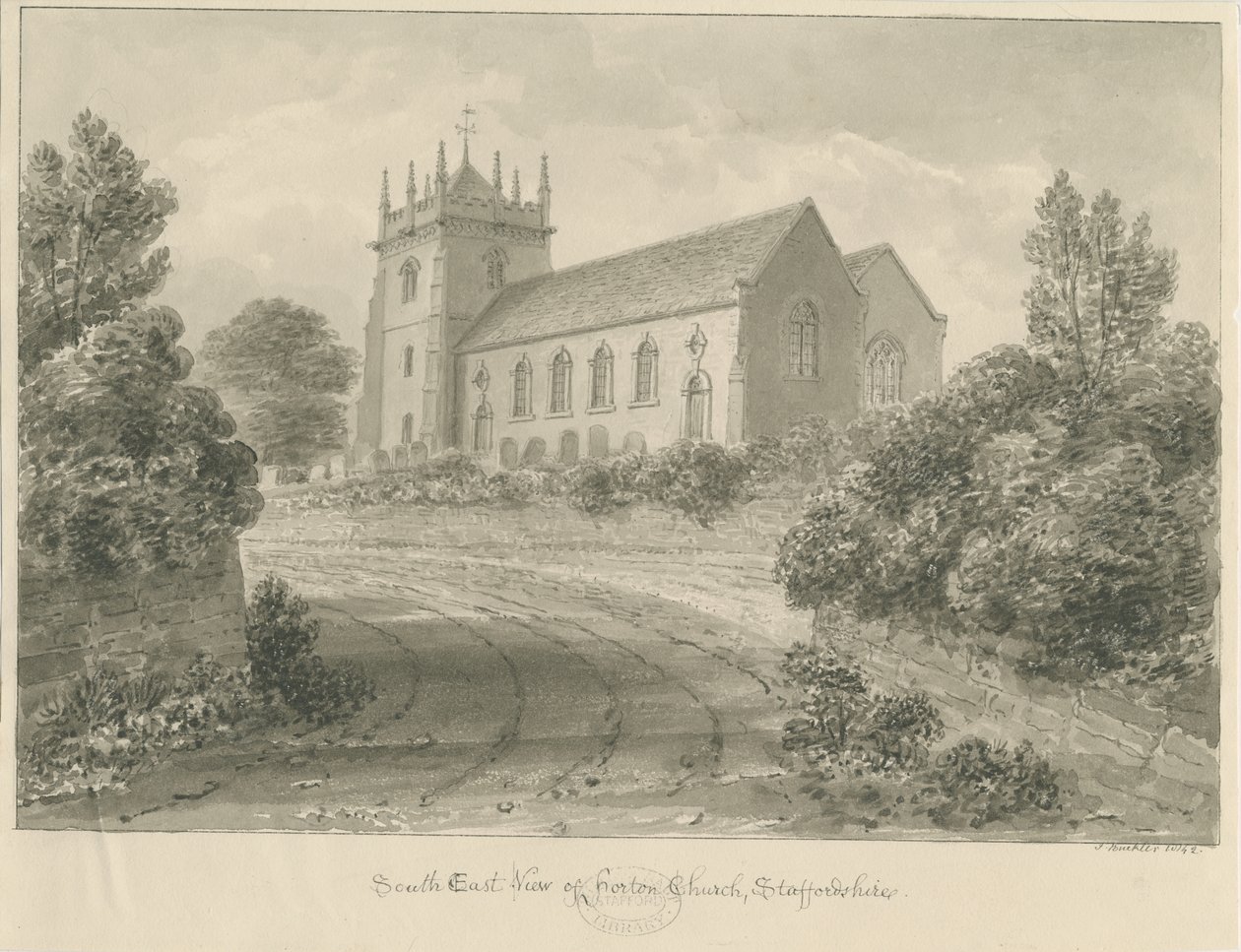 Iglesia de Horton de John Buckler