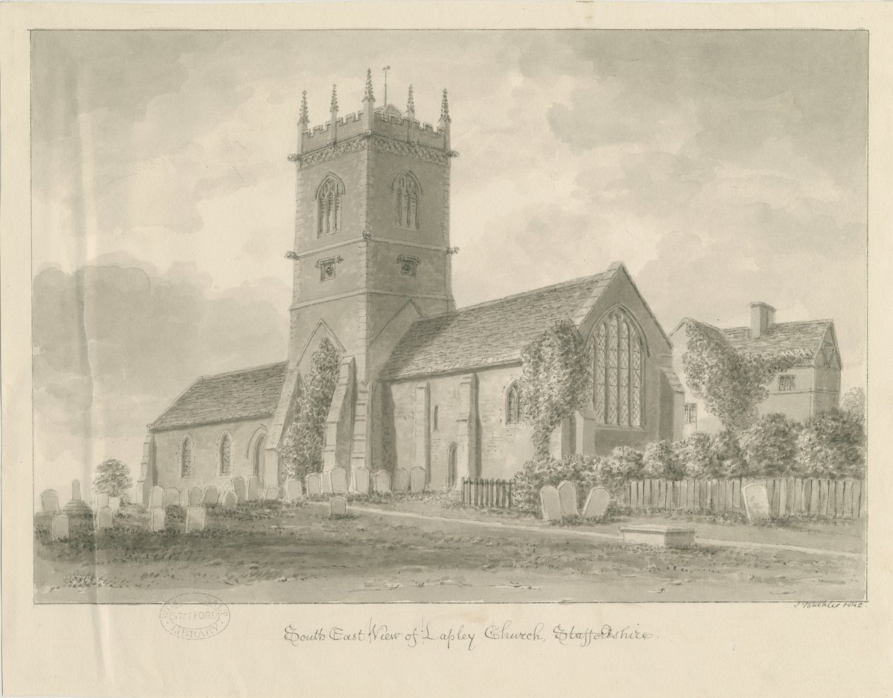 Iglesia de Lapley de John Buckler