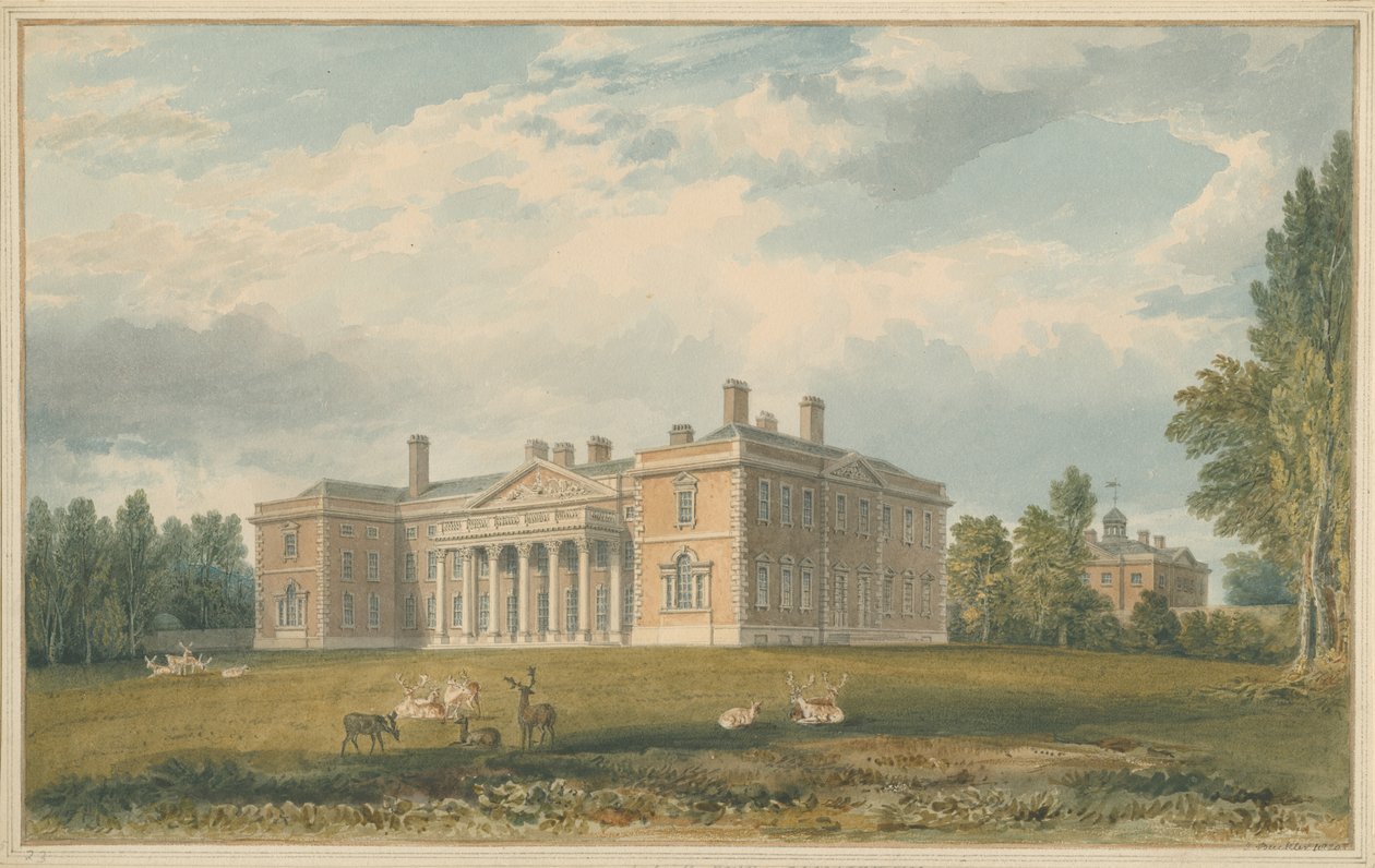 Leicestershire - Gopsall House de John Buckler