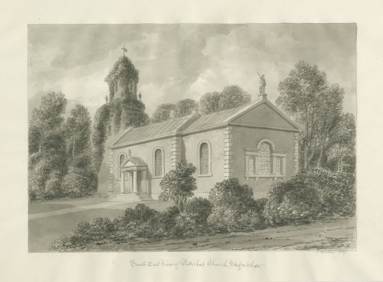 Iglesia de Patshull de John Buckler
