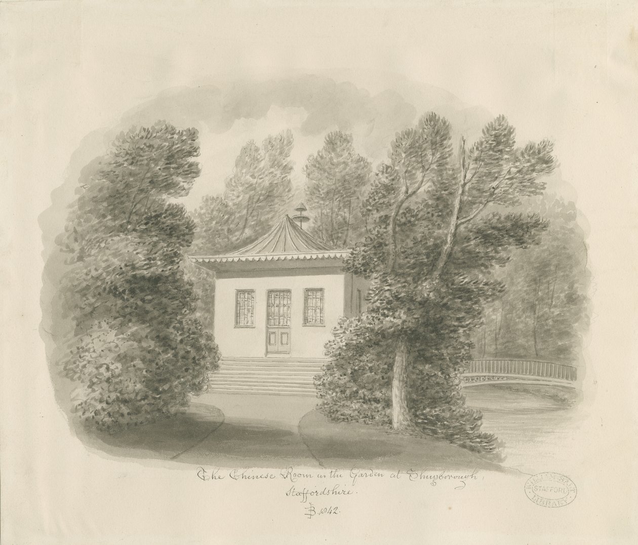 Shugborough - La Sala China de John Buckler