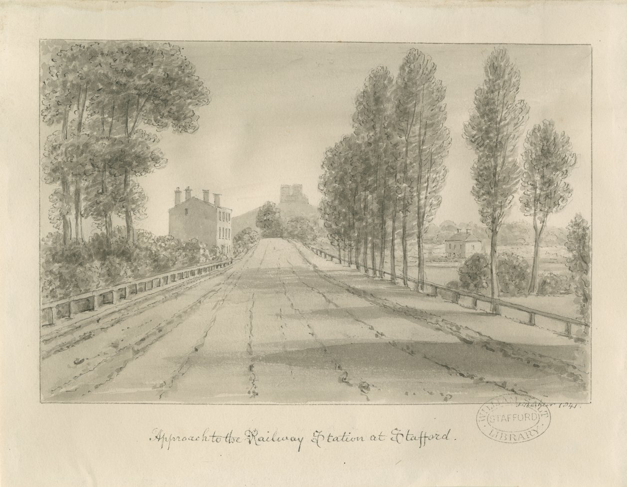 Stafford - Acceso a la Estación de Tren de John Buckler