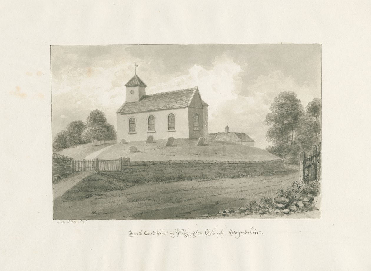 Iglesia de Wigginton de John Buckler