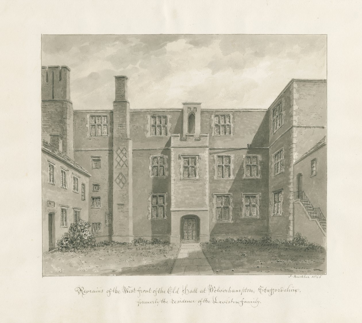 Wolverhampton - El Antiguo Salón de John Buckler