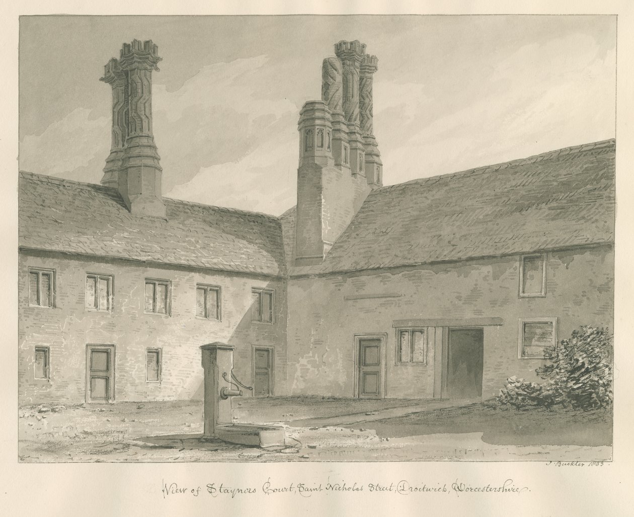 Worcestershire - Droitwich - Staynors Court de John Buckler