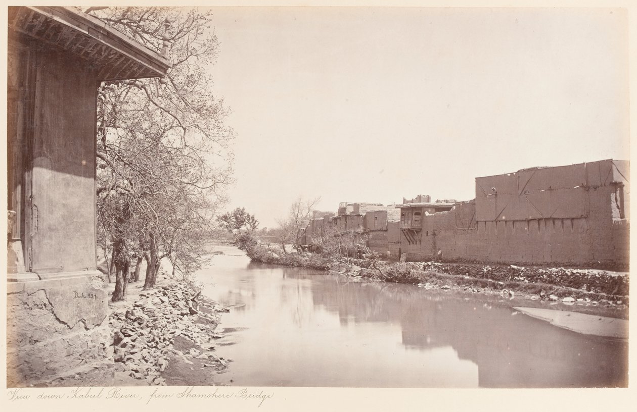 Una vista del río Kabul de John Burke