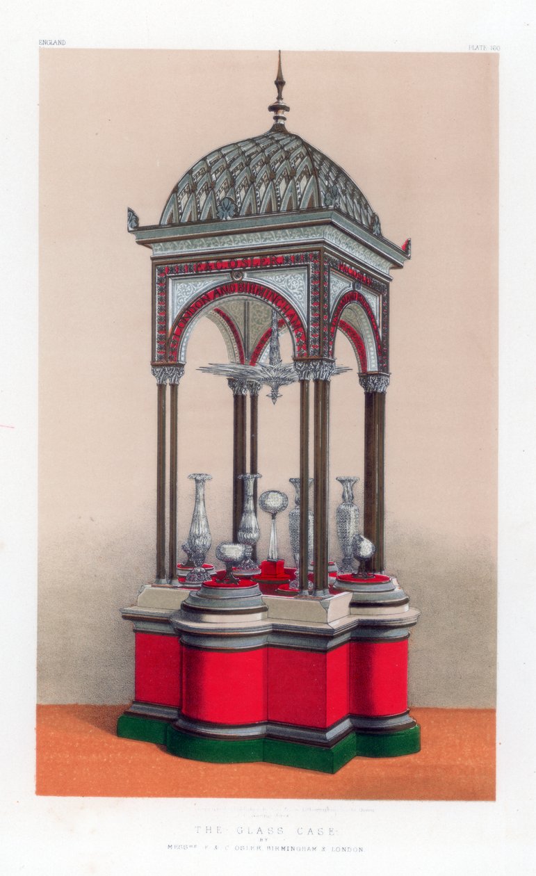 La vitrina, siglo XIX de John Burley Waring