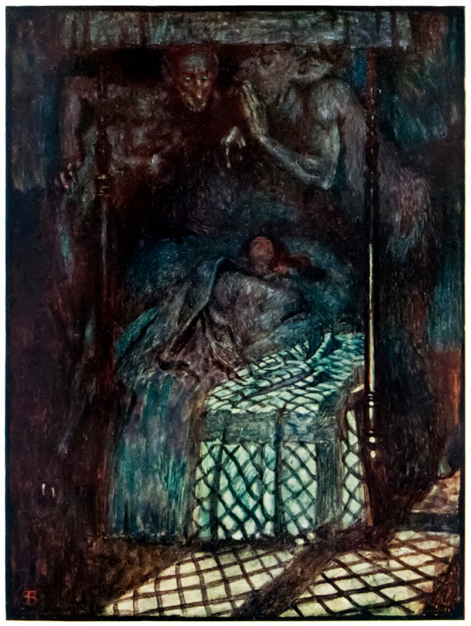 El sueño de Christiana de El progreso del peregrino de este mundo, al que está por venir de John Bunyan de John Byam Liston Shaw