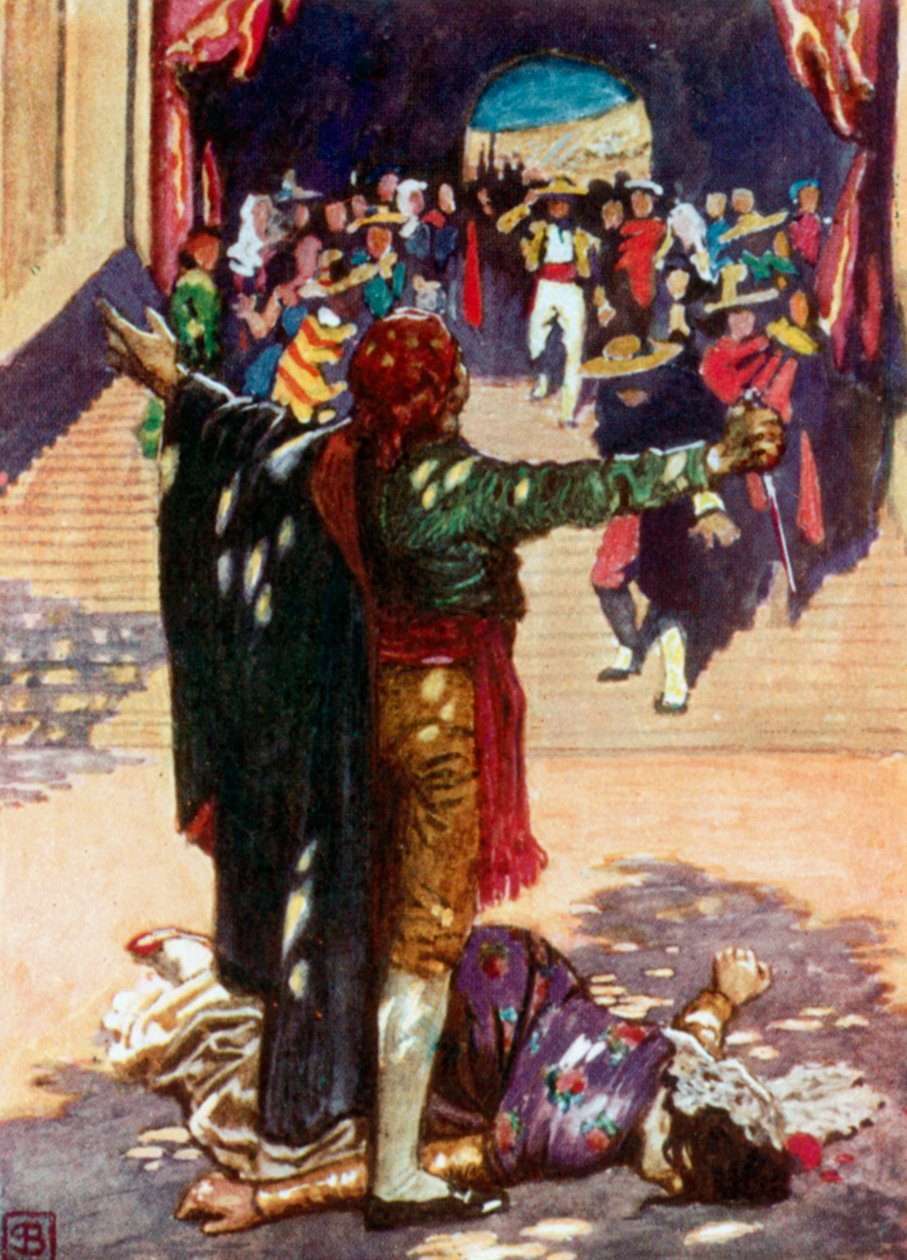 George Bizet, Carmen (litografía en color) de John Byam Liston Shaw