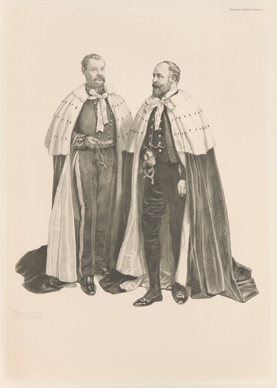 Coronación del Rey Eduardo VII de John Byam Liston Shaw