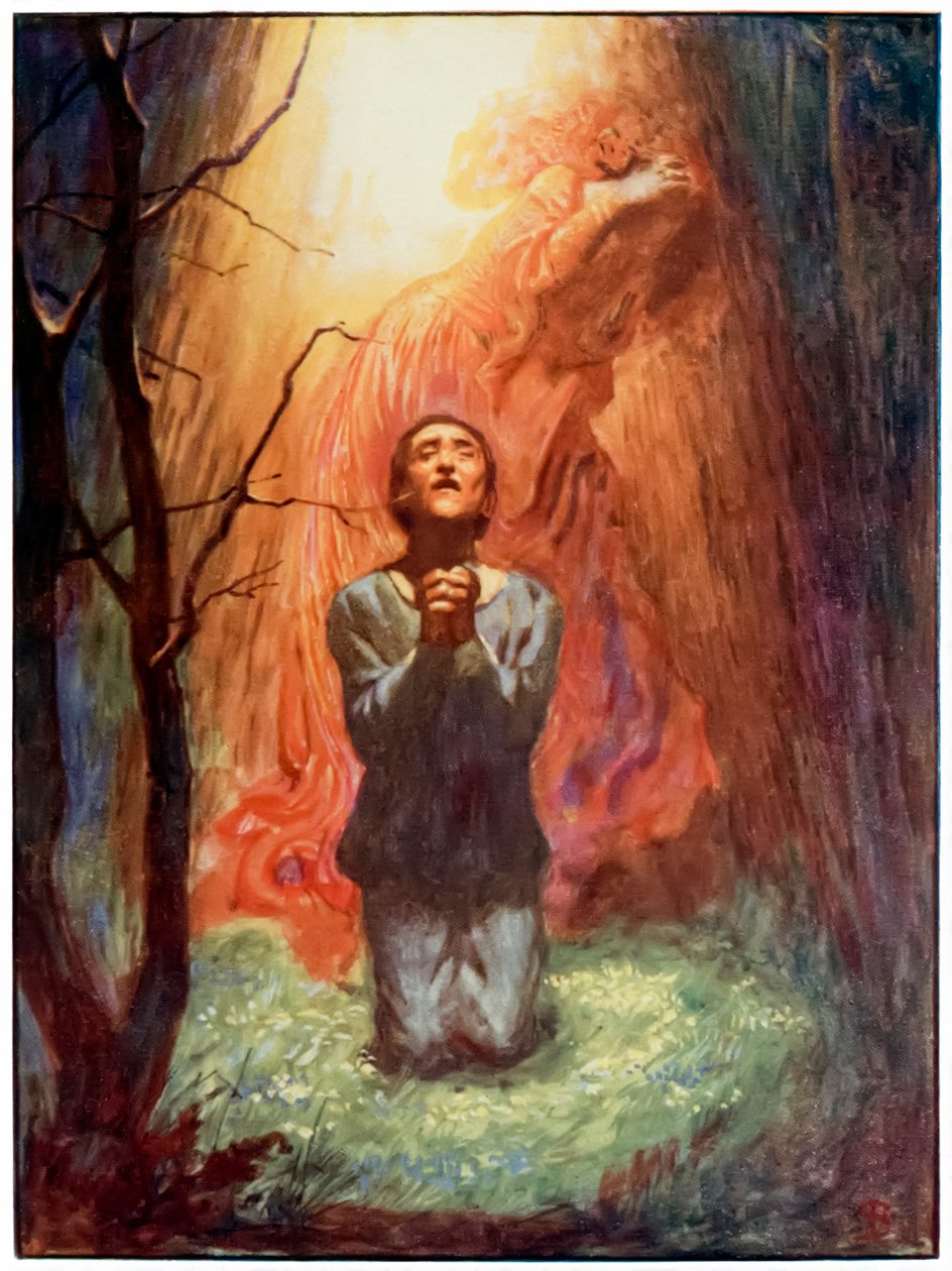 "Sr. Firme" de "El Progreso del Peregrino de Este Mundo, Al Que Está Por Venir" de John Bunyan de John Byam Liston Shaw