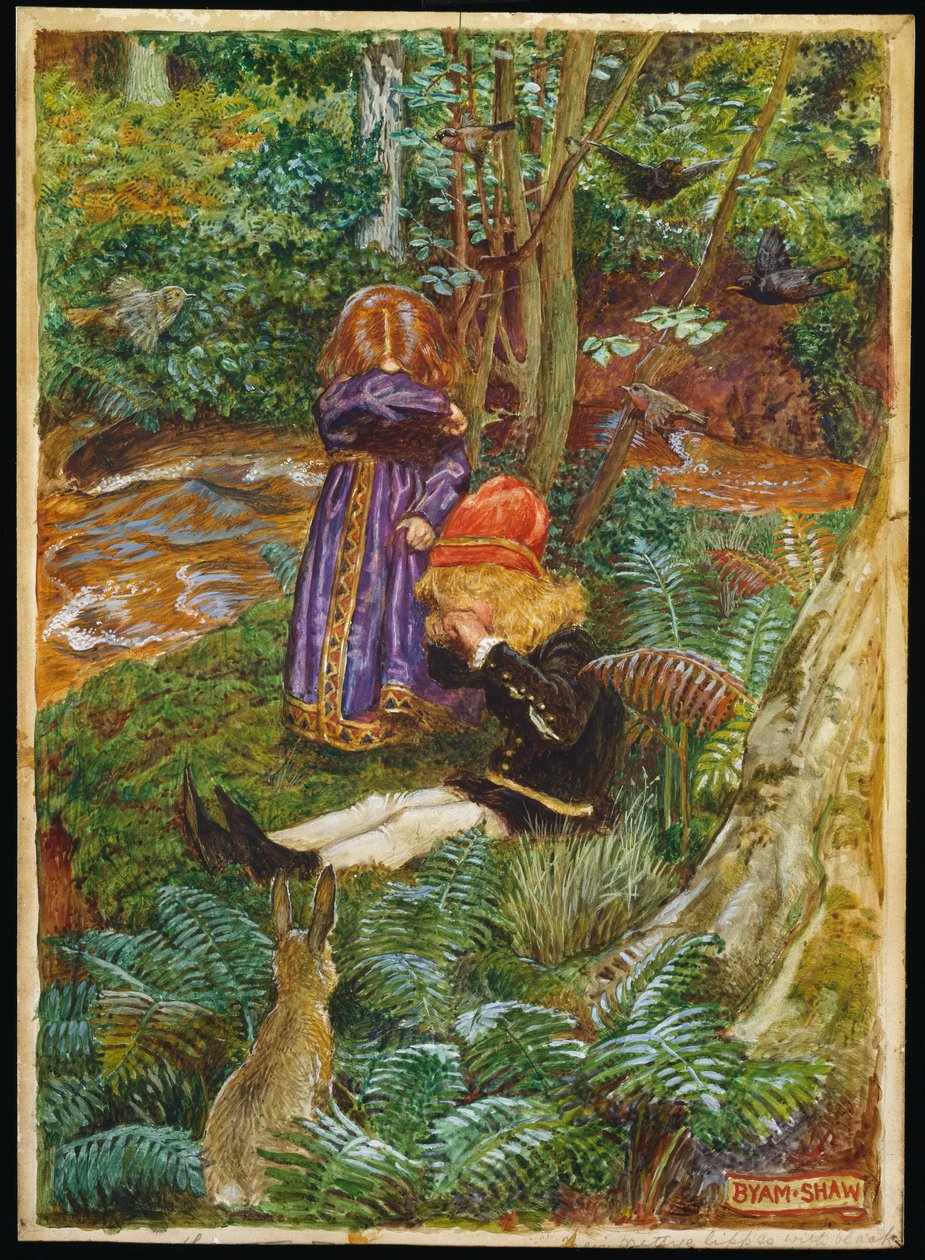 Se sentaron y lloraron de John Byam Liston Shaw