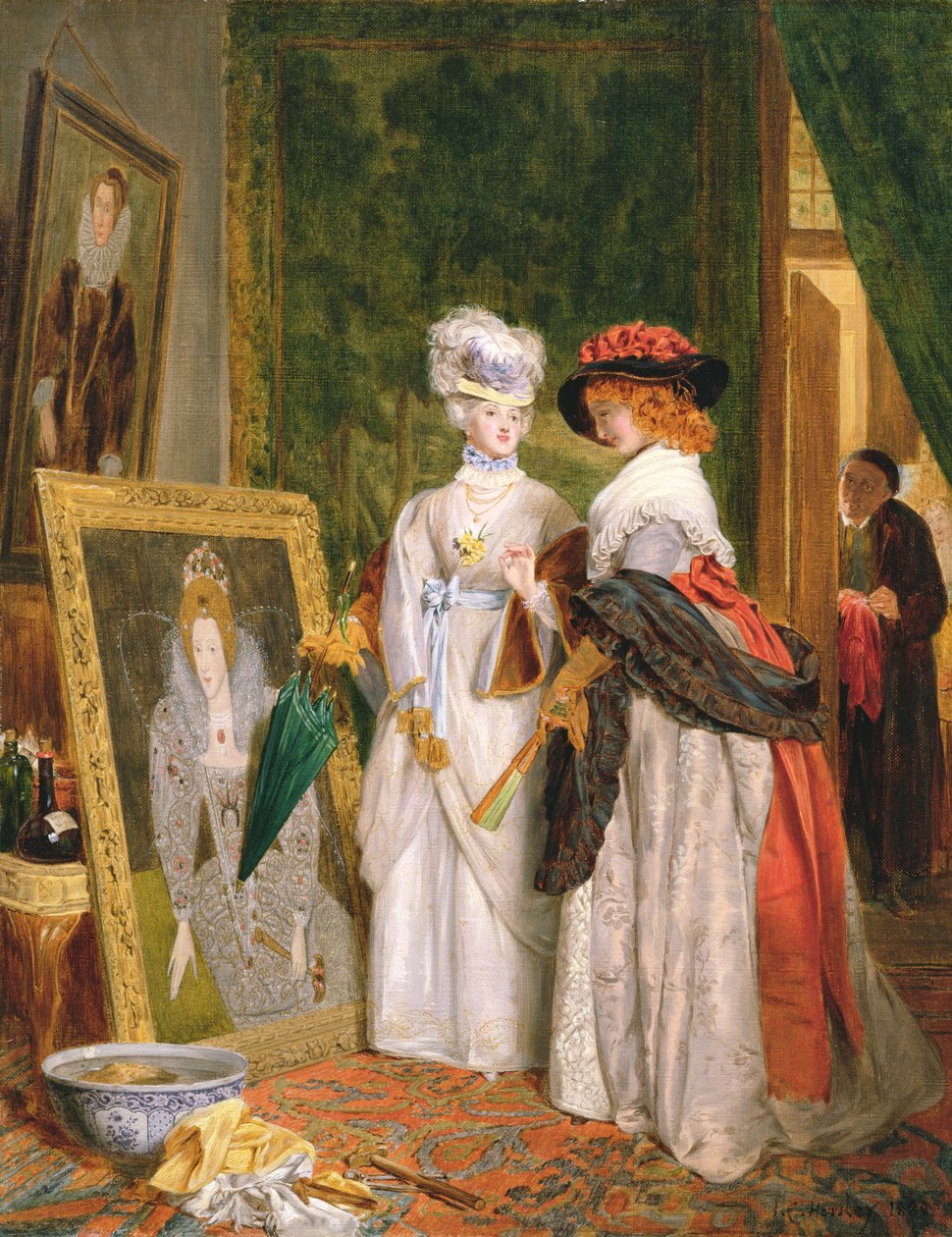 Críticos de vestuario, los modas cambian de John Callcott Horsley