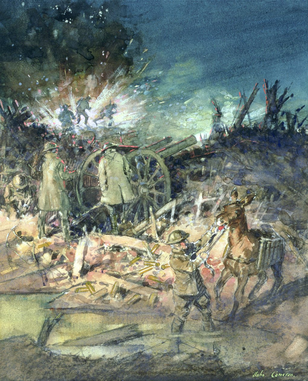 Escena de Batalla de John Cameron