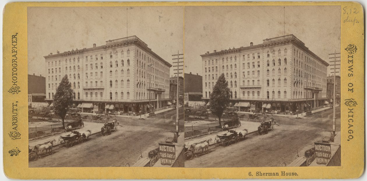 Sherman House, c.1865 de John Carbutt