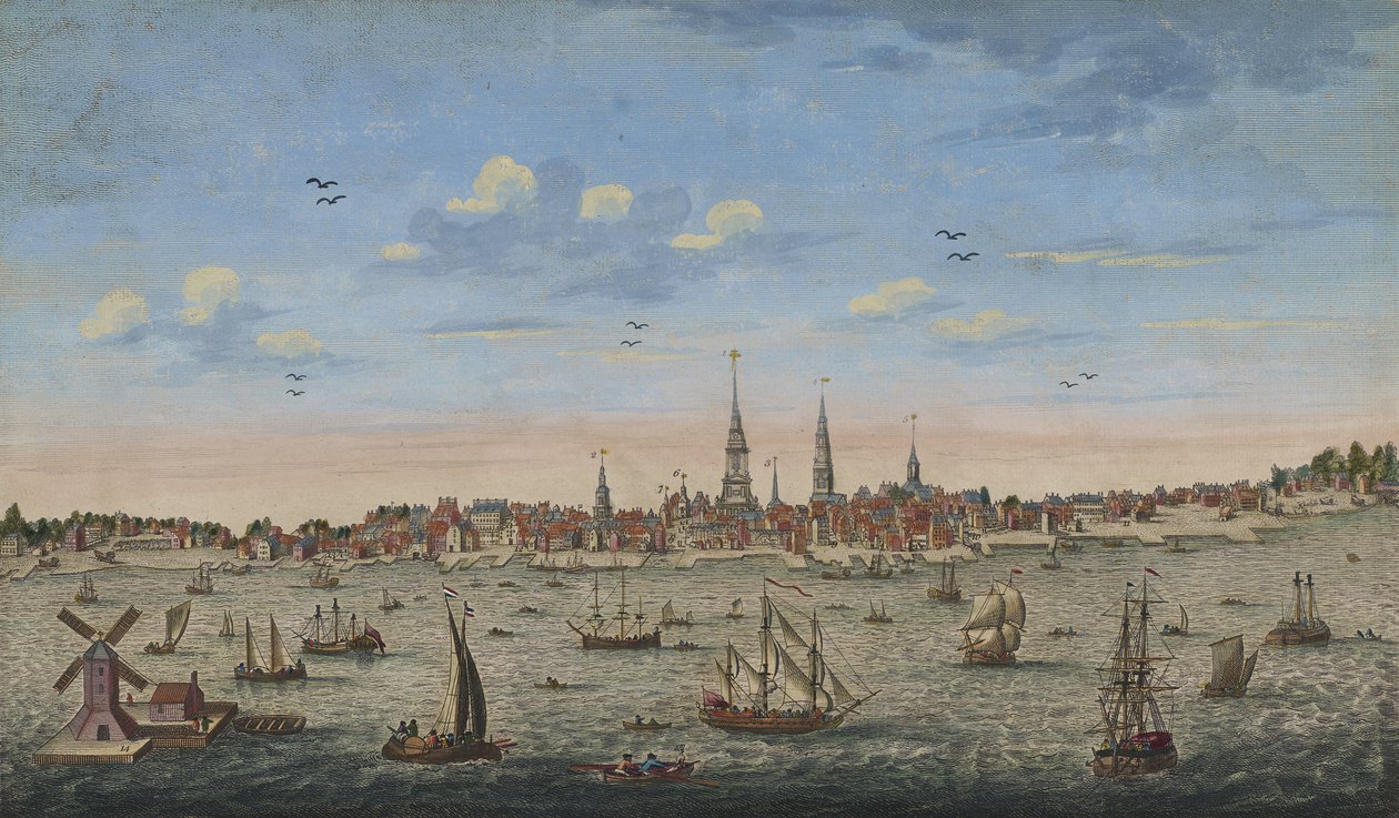 Vista Perspectiva Este de Filadelfia, 1778 de John Carwitham