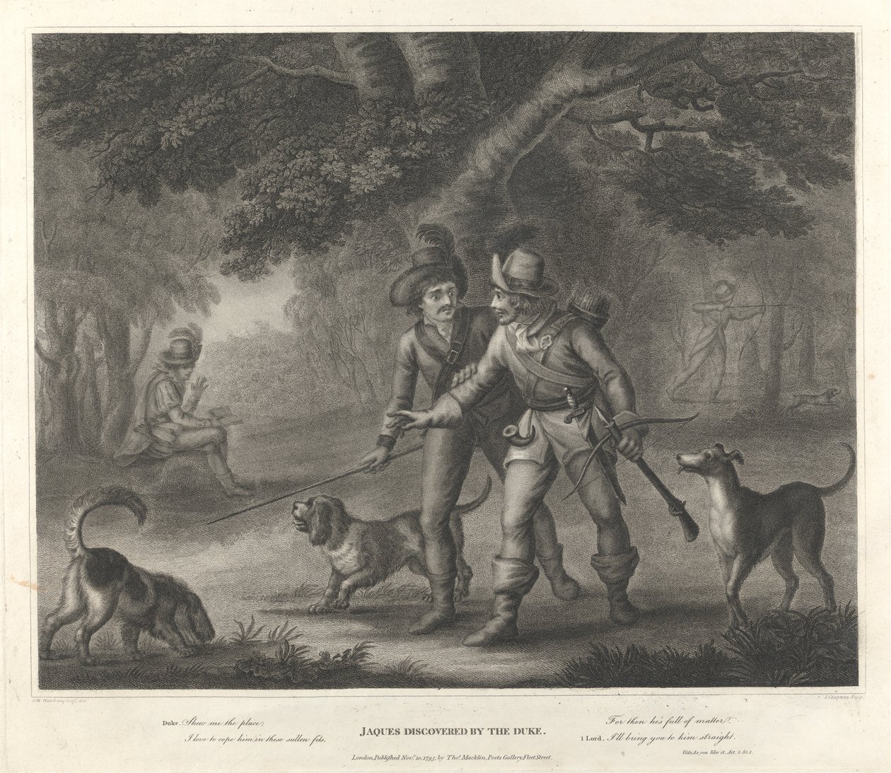 Jacques descubierto por el Duque de John Chapman