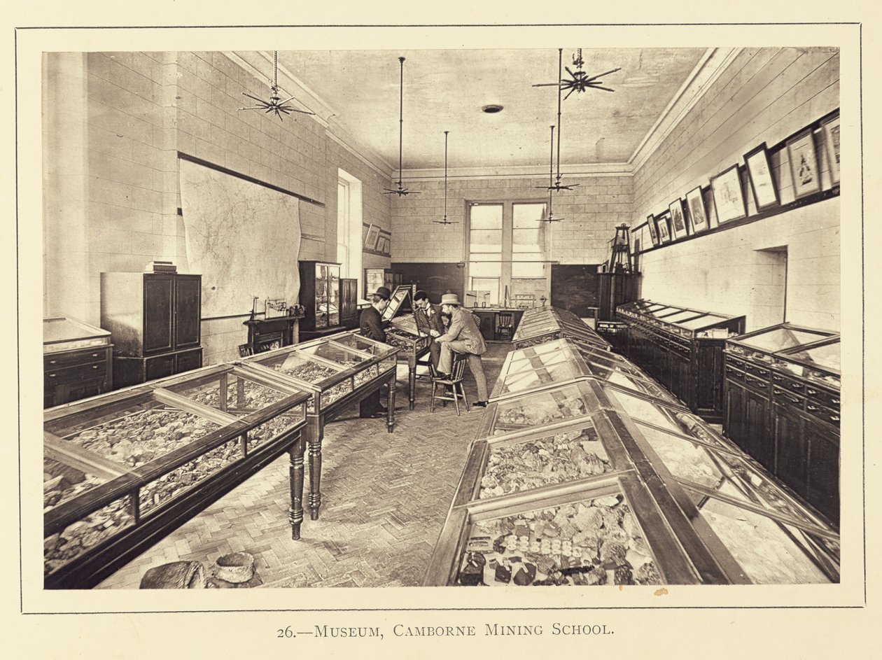Museo, Escuela de Minas de Camborne de John Charles Burrow