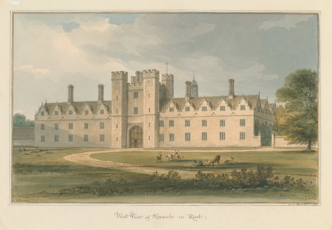 Kent - Knowle de John Chessell Buckler