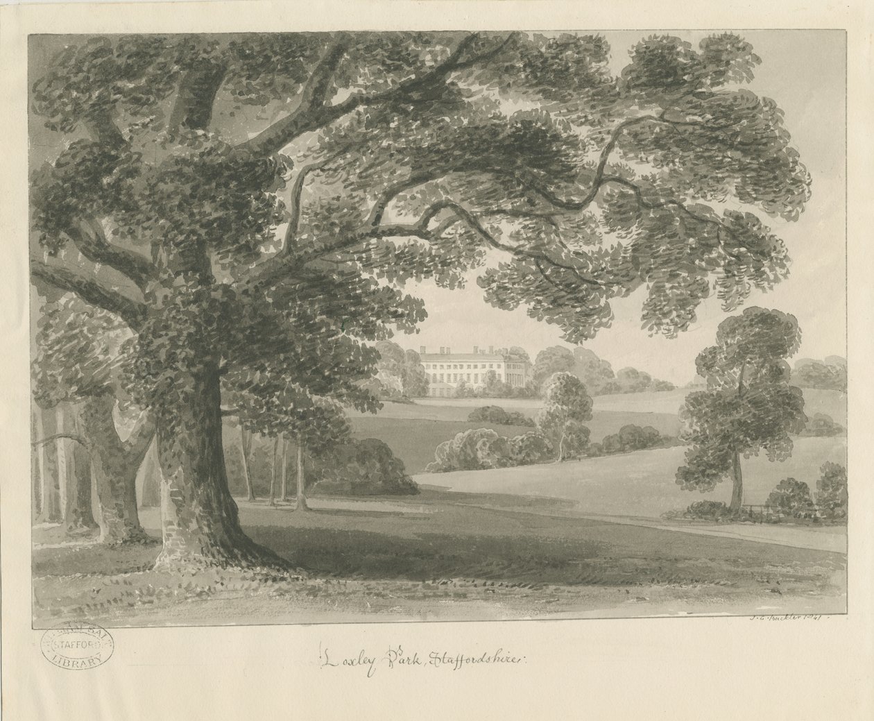 Loxley Park de John Chessell Buckler