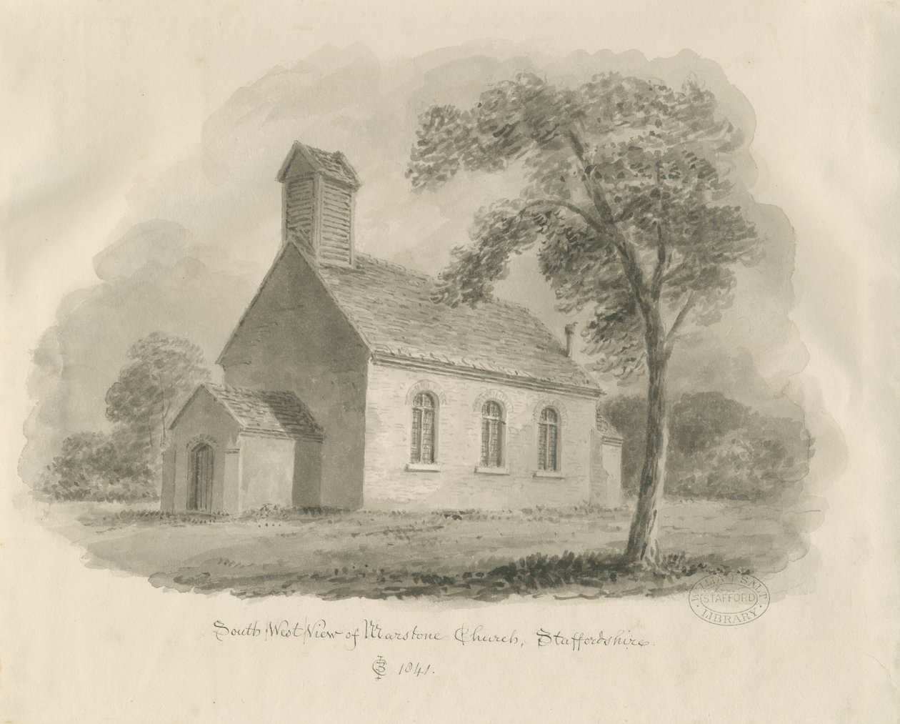 Stafford - Capilla de Marston de John Chessell Buckler