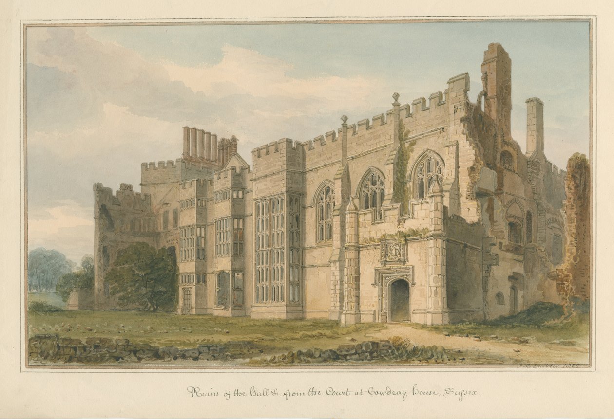 Sussex - Casa Cowdray de John Chessell Buckler
