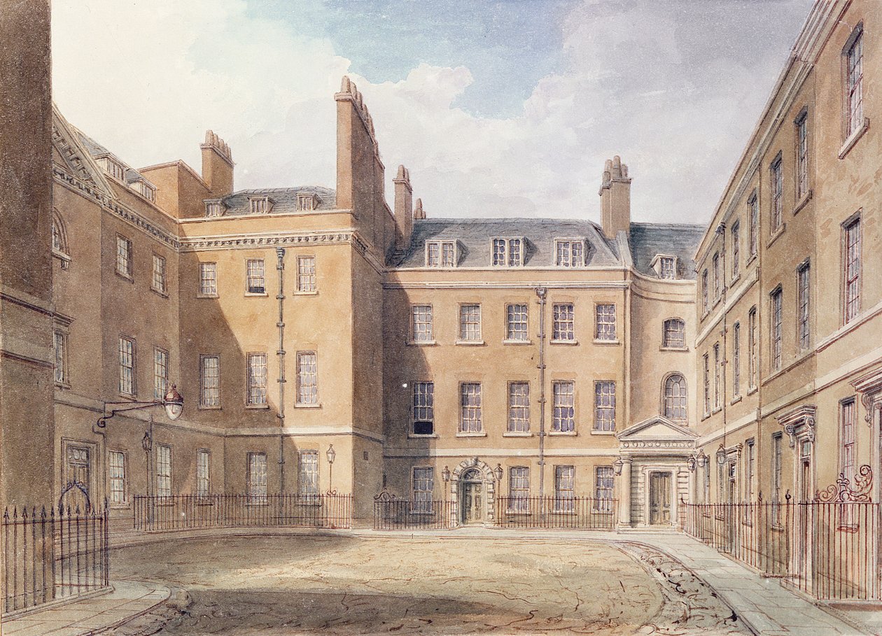 Vista de Downing Street, Westminster de John Chessell Buckler