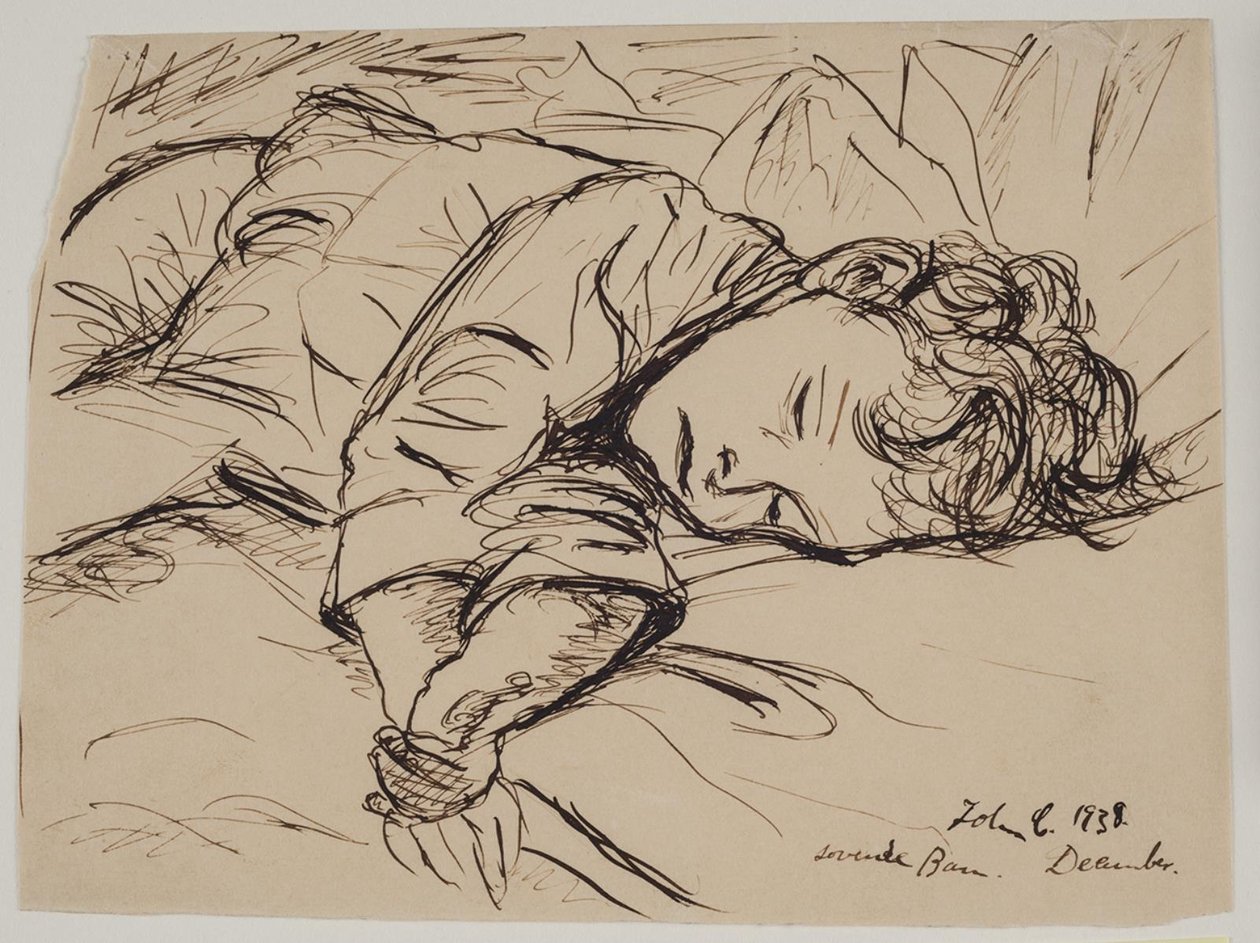 Niño durmiendo de John Christensen