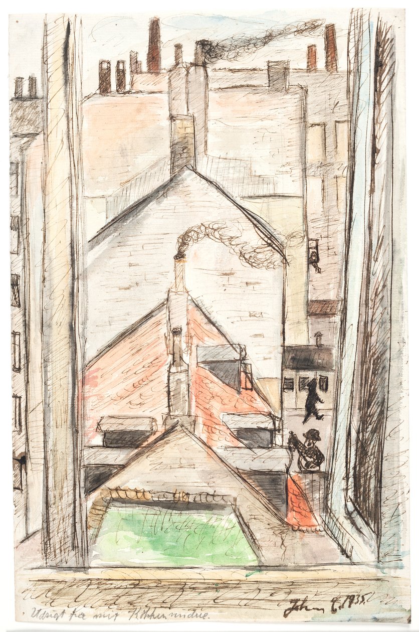 Vista desde mi ventana de la cocina de John Christensen