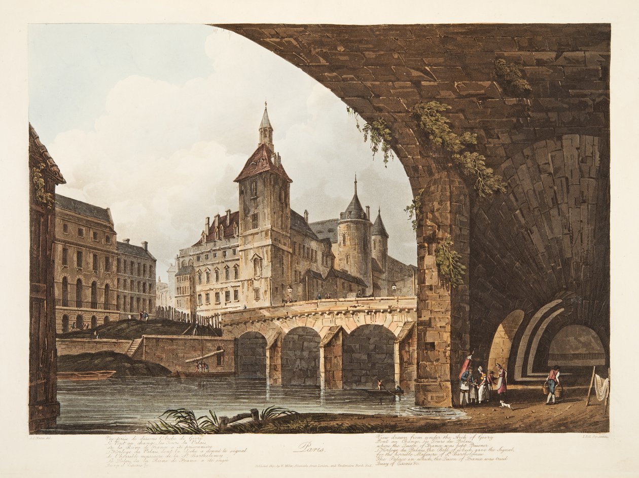 Vista del Pont-au-Change, la Tour de l