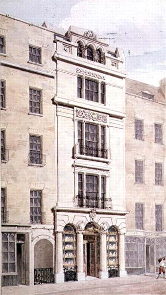 Rundell, Bridge y Rundell, 32 Ludgate Hill, 1826 de John Clement Meade