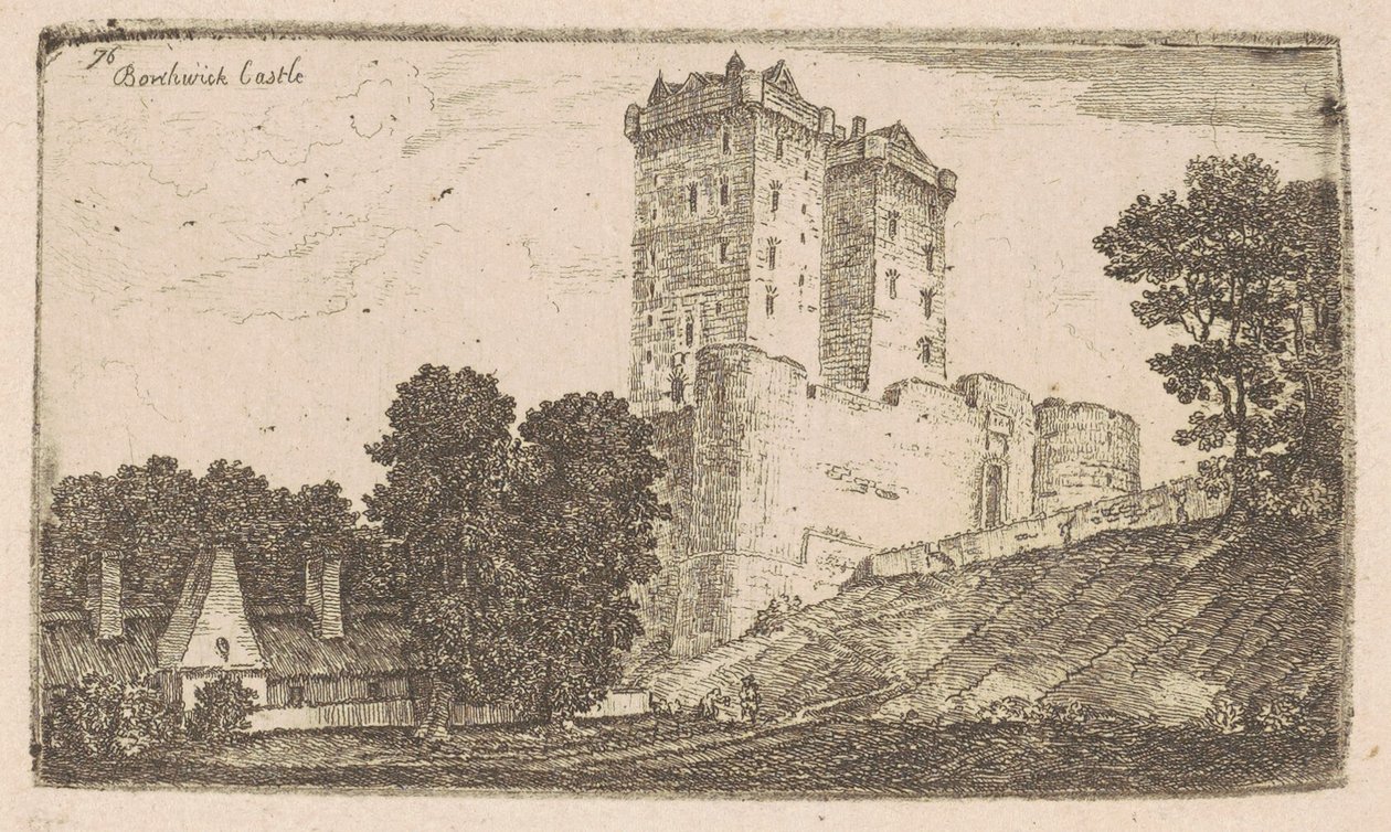 Castillo de Borthwick de John Clerk, of Eldin