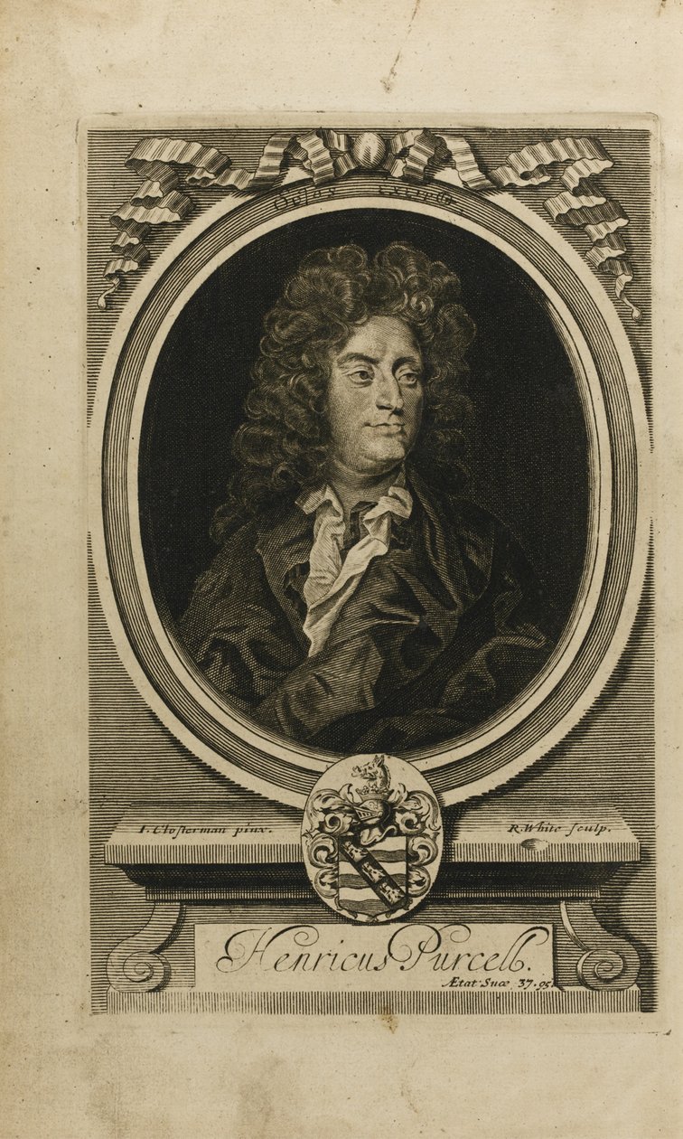 Retrato del compositor Henry Purcell 1659-1695, 1702 de John Closterman