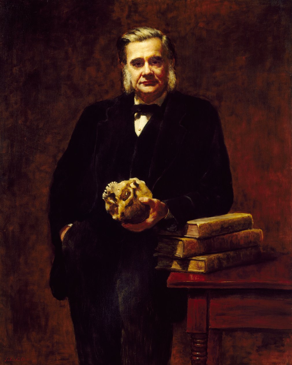 Thomas Huxley (1825-95) 1883 (óleo sobre lienzo) de John Collier